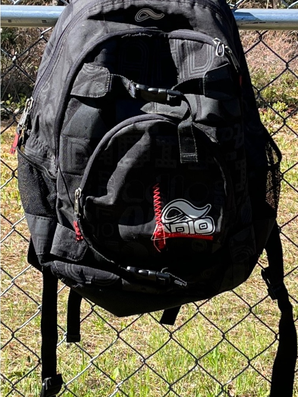 Vintage ADIO backpack skateboarding brand sport rare style great condition